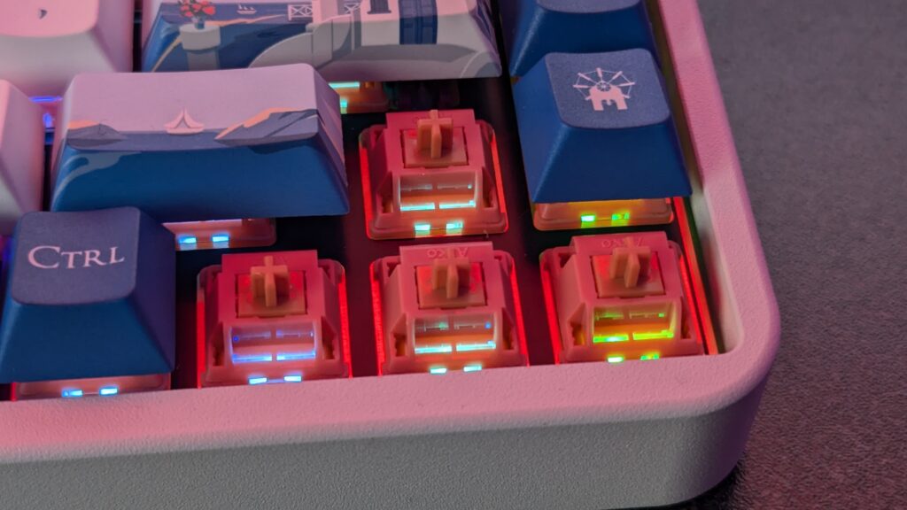 akko jin01 Santorini mechanical keyboard